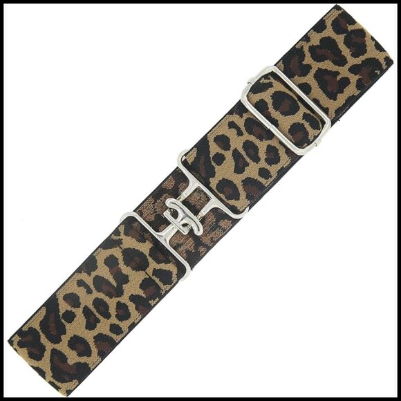 1.5 Inch Elastic Equestrian Belt, Stretchable Waist Belt for Women main image 6